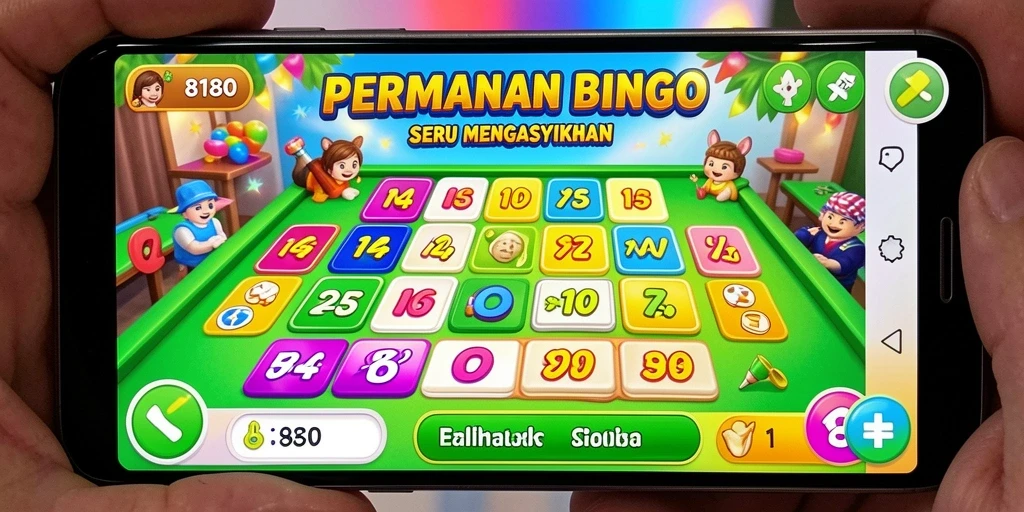 Tangkapan layar permainan Bingo 8180 yang menarik dan interaktif.