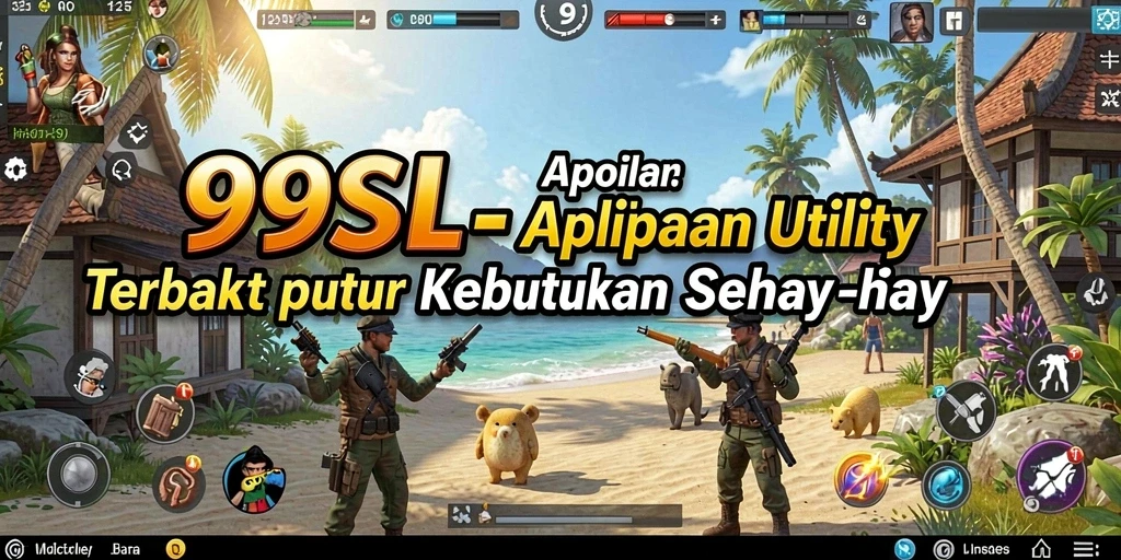 Tampilan antarmuka aplikasi Utility 99SL yang sederhana dan efisien.