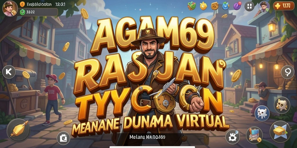 Tangkapan layar utama AGAM69 menampilkan suasana gameplay Tycoon yang dinamis.