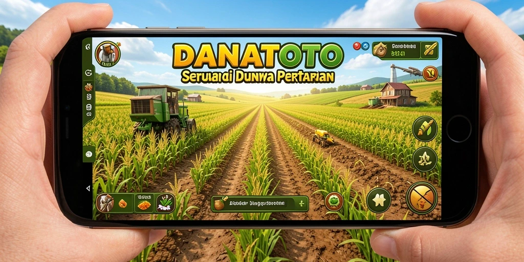 Gameplay seru dalam mengelola pertanian yang indah.
